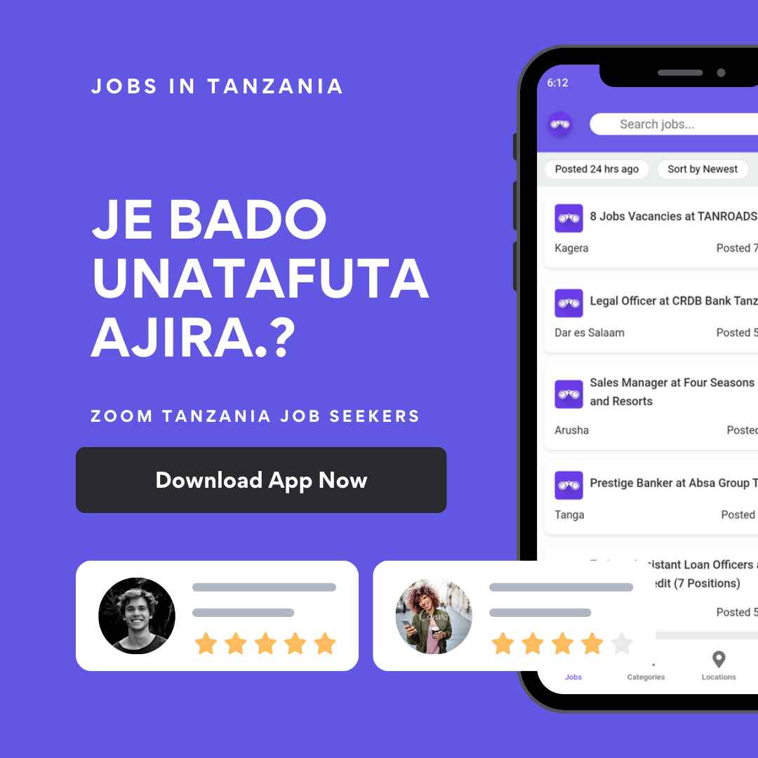Zoom Tanzania Yazindua Programu ya Simu ya Watafuta Ajira